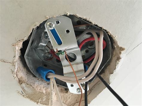 installing a junction box for a ceiling fan|ceiling fan junction box adapter.